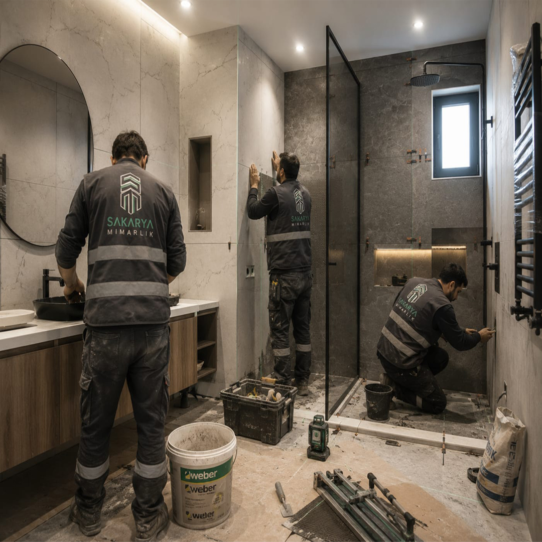 Banyo mutfak tadilat işleri ve uygulaması